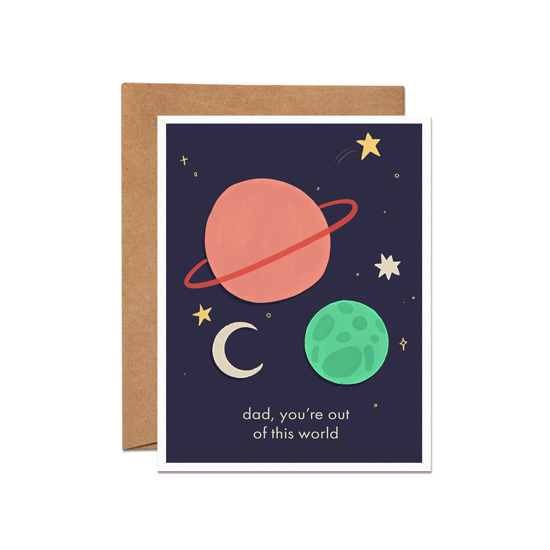 Carte Fête des Pères - Espace
