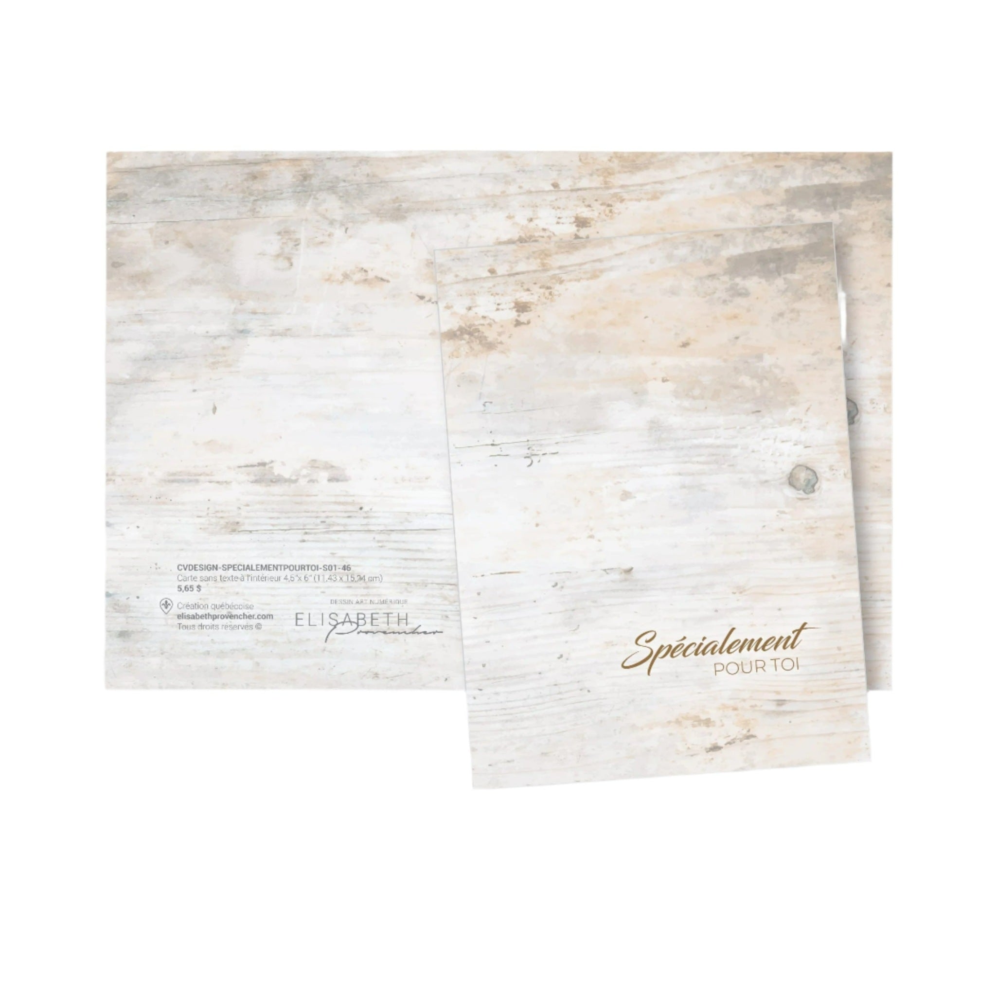 Greeting card - Especially for you 