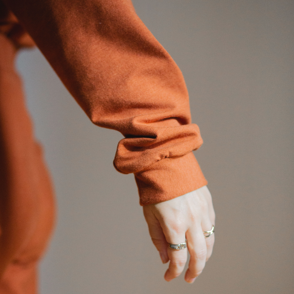 Chandail en Fleece - Gingembre