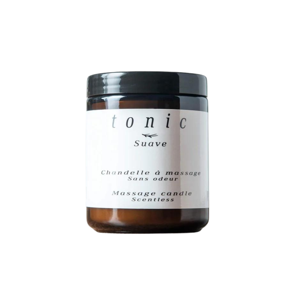 Chandelle à massage sans odeur - Suave