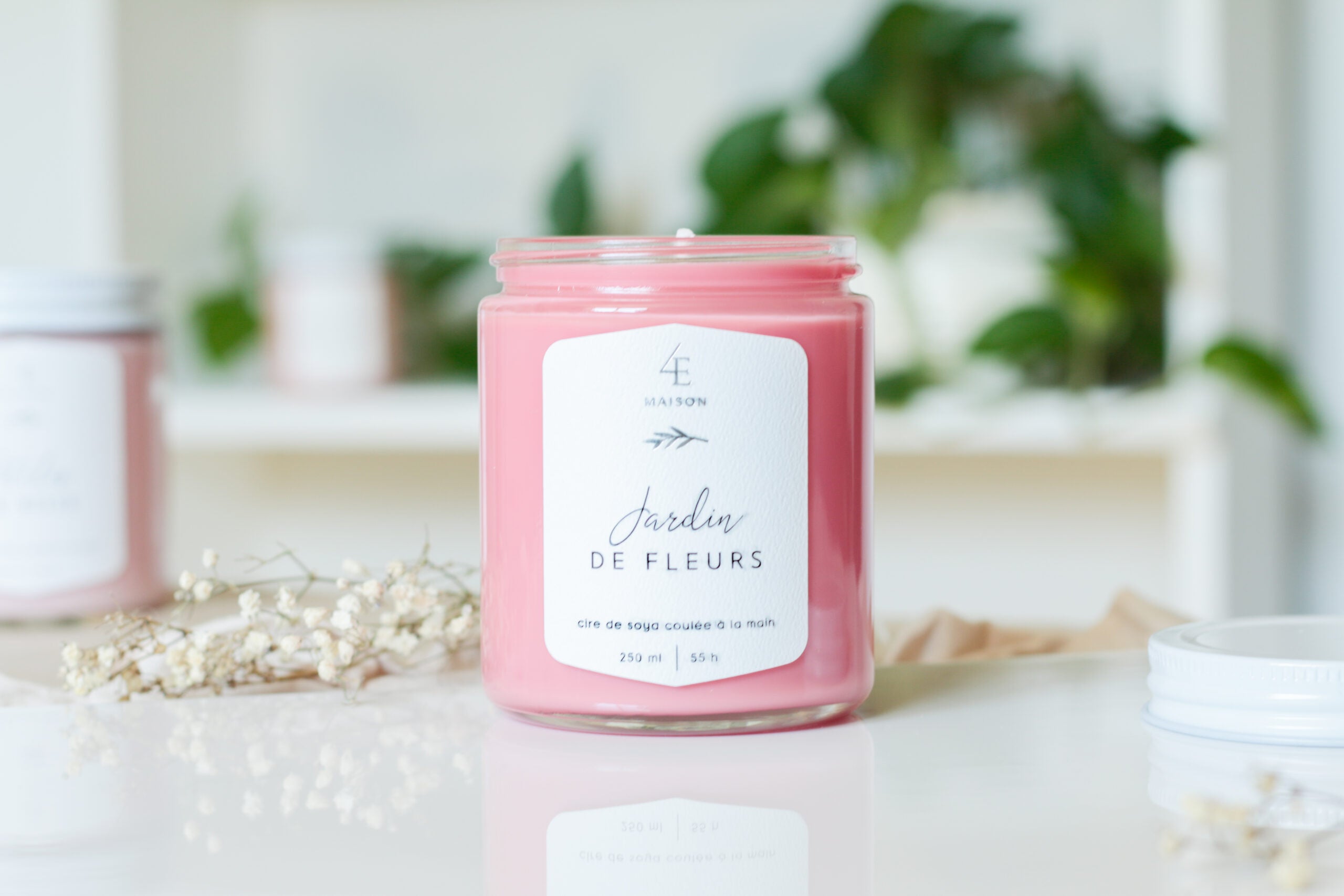 Chandelle - Jardin de fleurs