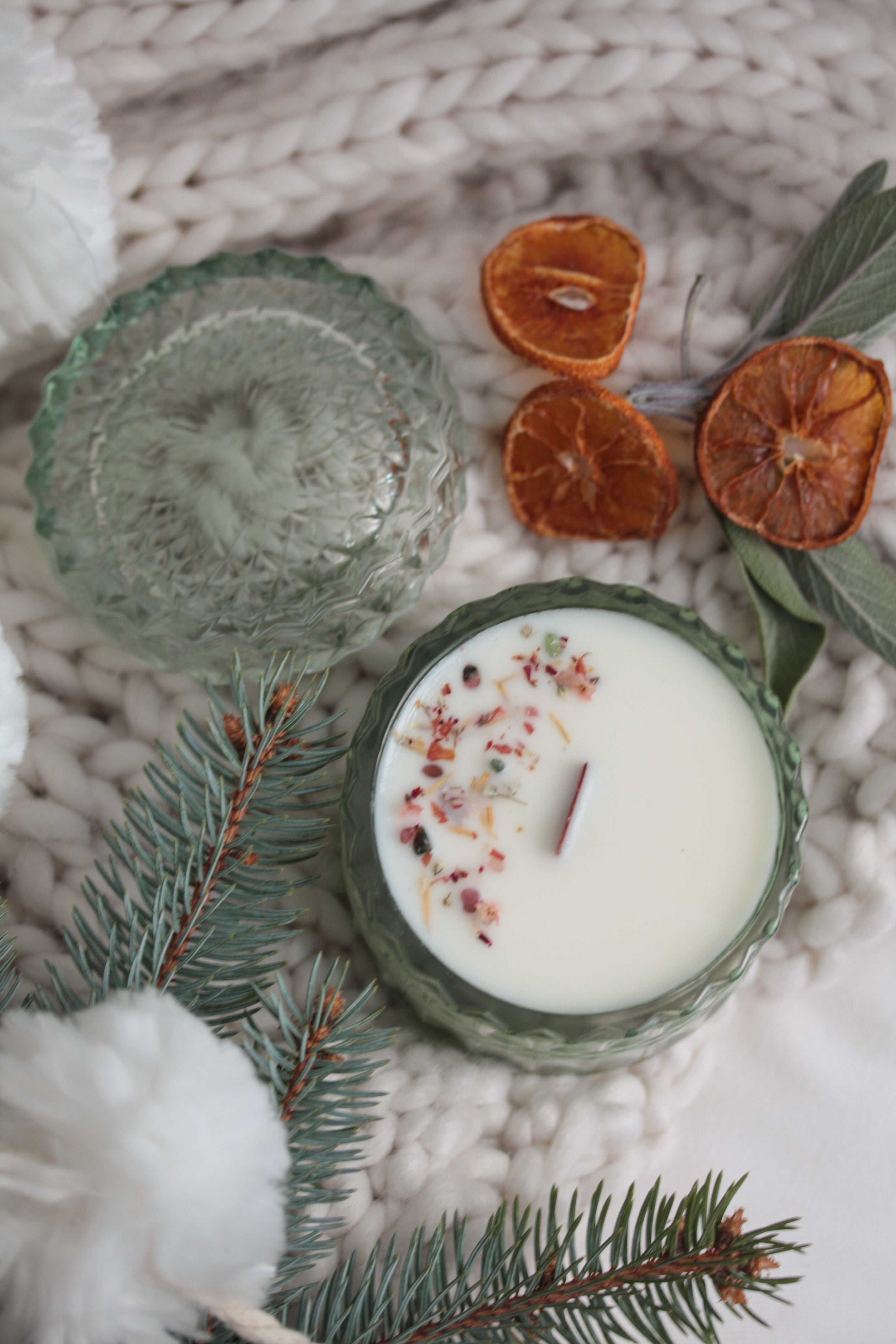 Chandelle Luxe Moment devant le sapin 230 ml