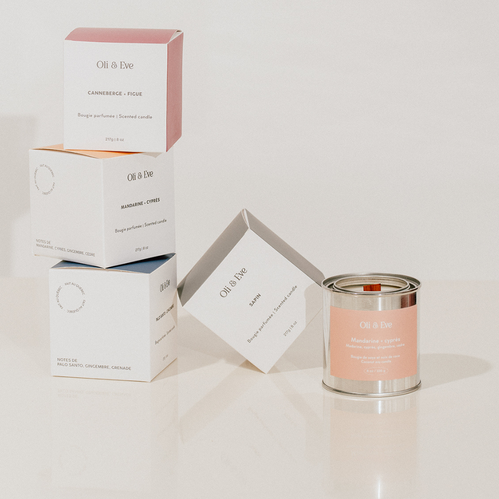 Chandelle - Mandarine et cyprès