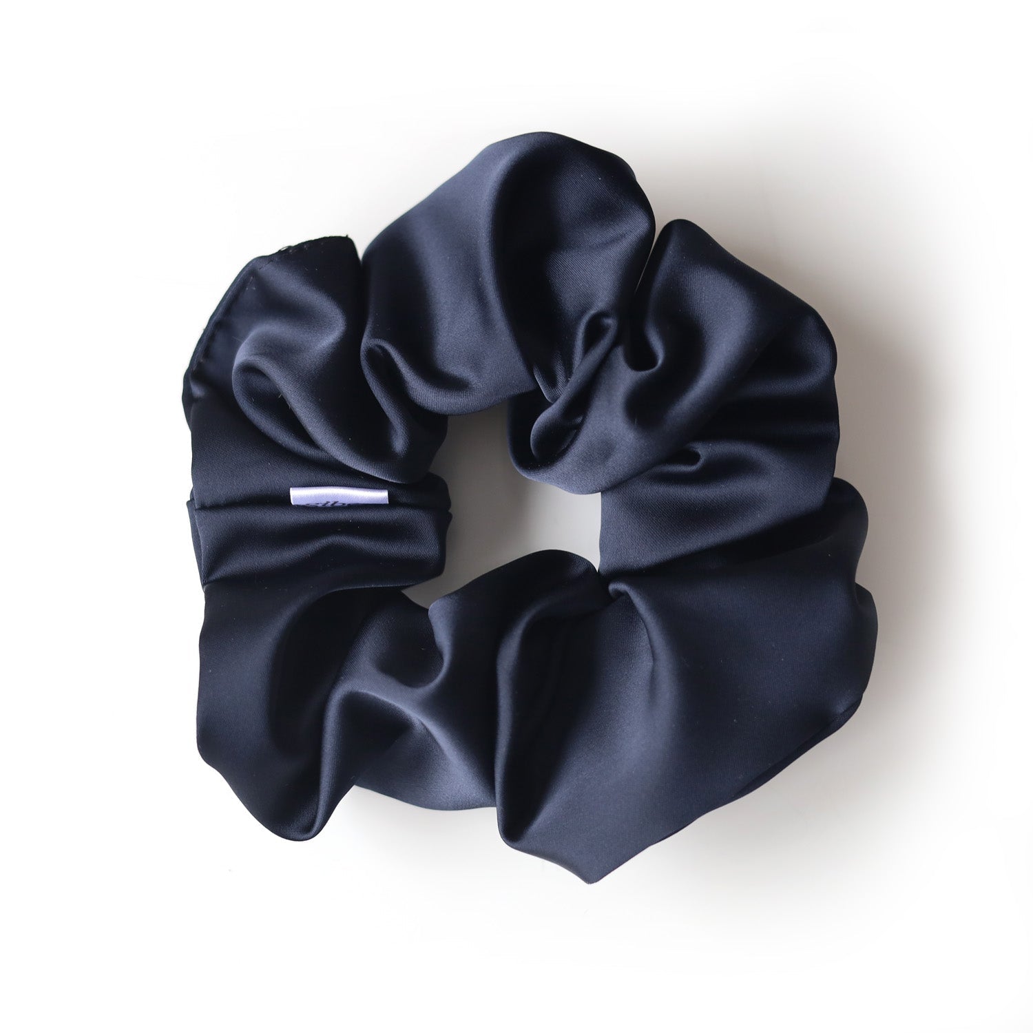 Chouchou large en satin certifié