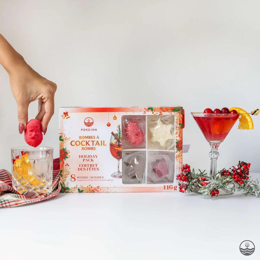 Coffret bombes à cocktail - Variété des Fêtes