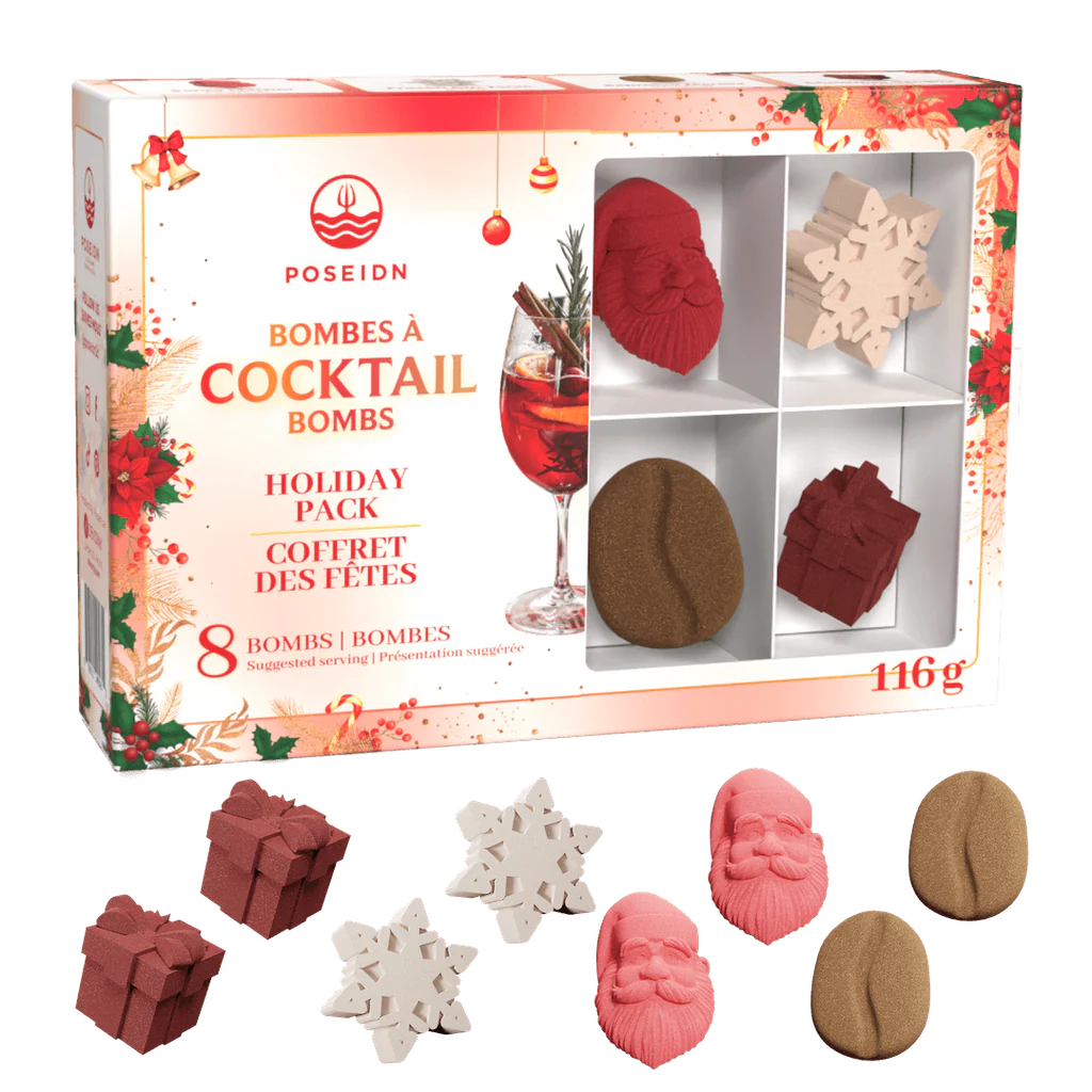 Coffret bombes à cocktail - Variété des Fêtes