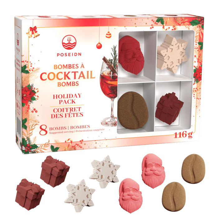 Coffret bombes à cocktail - Variété des Fêtes