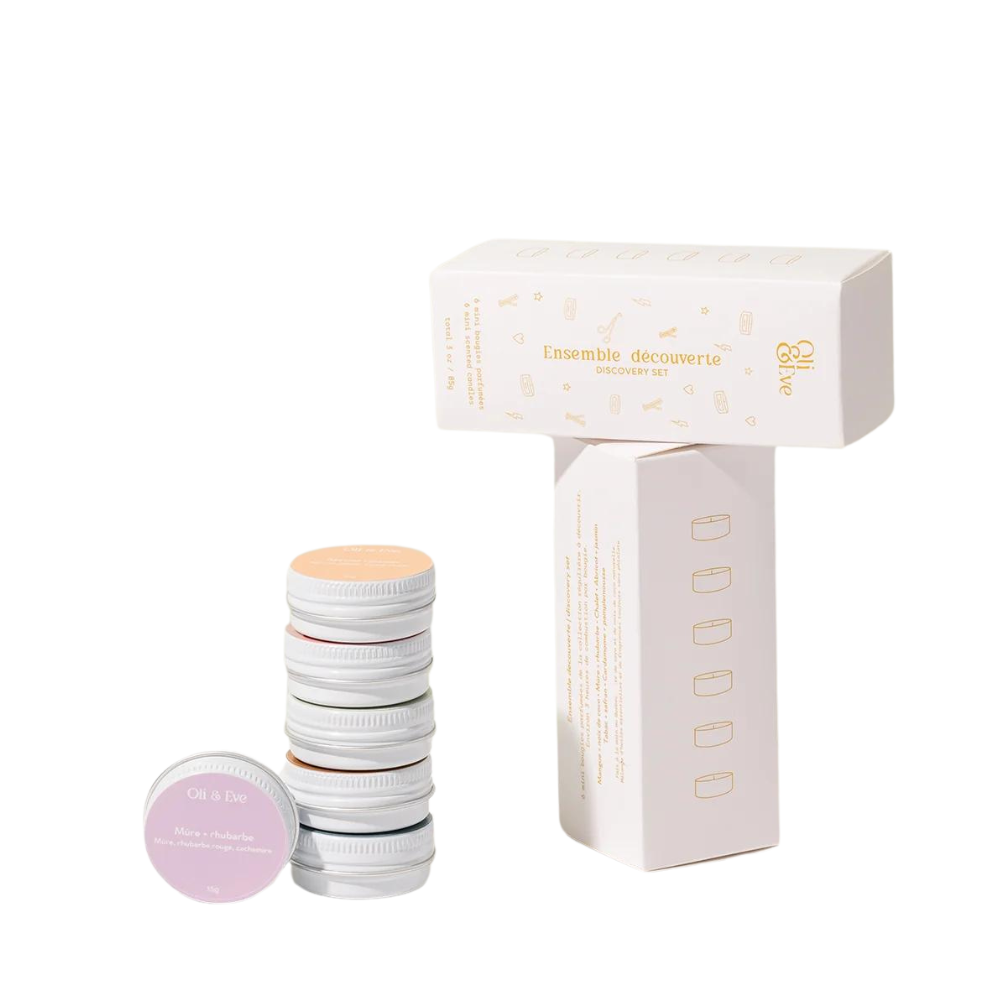Coffret découverte de bougie