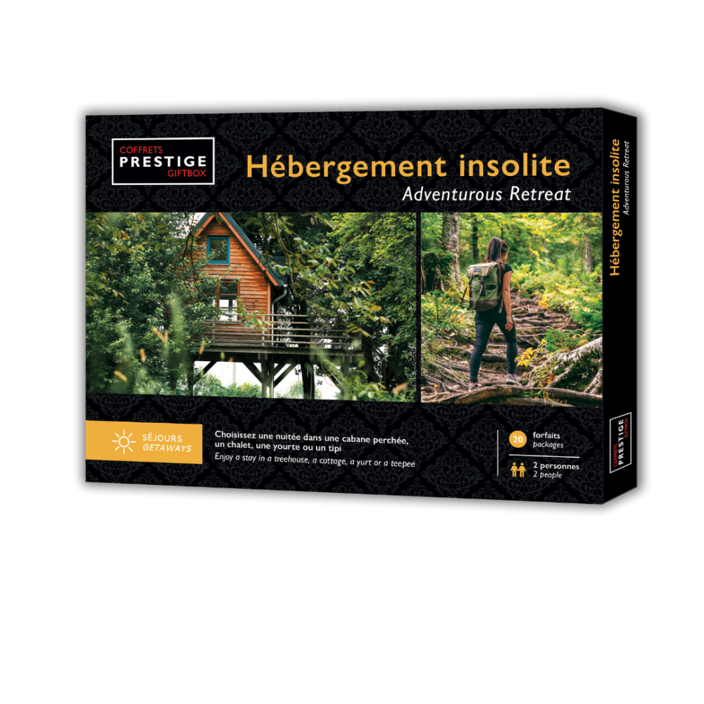 Coffret Hébergement Insolite
