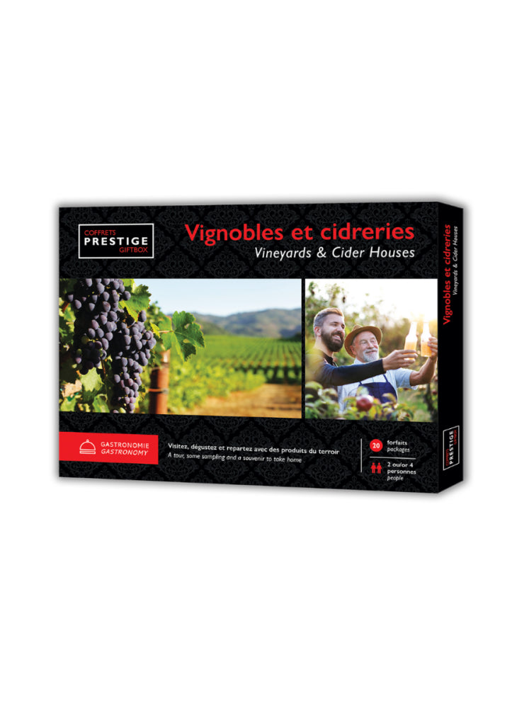 Coffret Vignobles et Cidreries