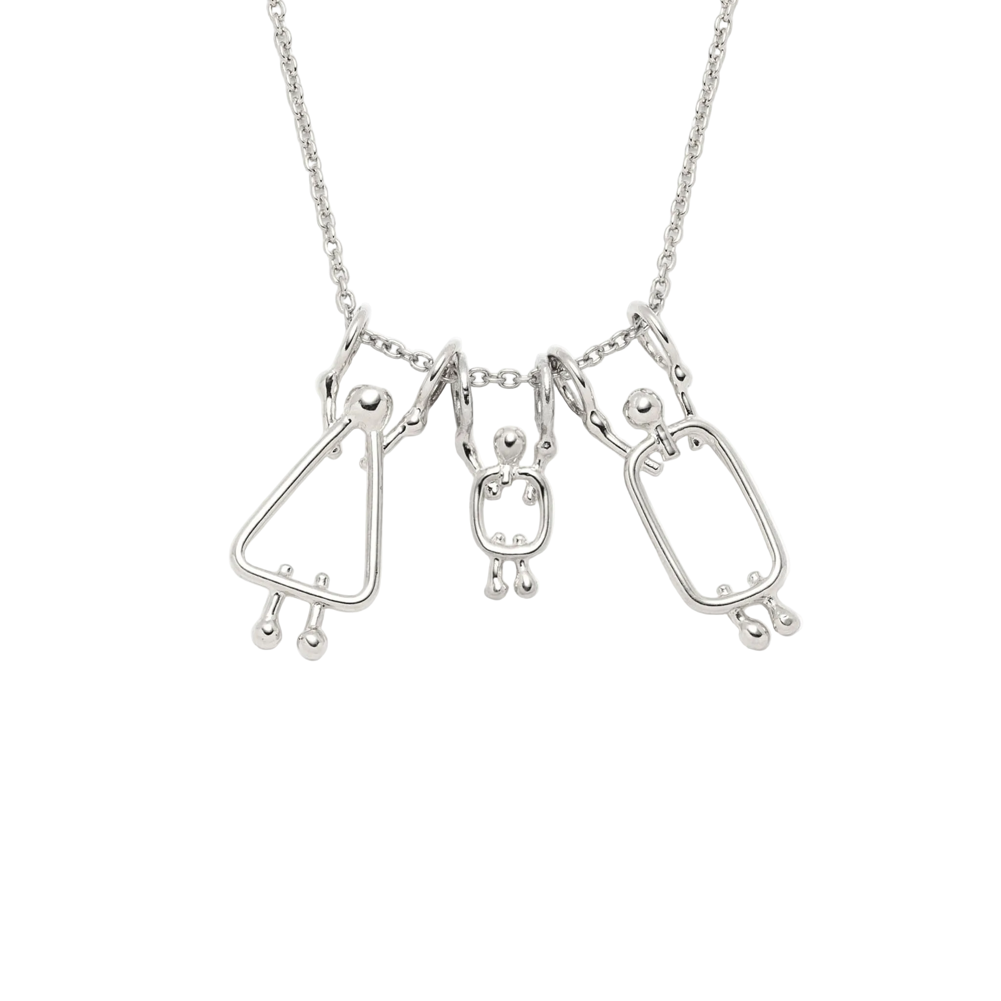 Collier famille pour maman d'un garçon - Cadeau naissance personnalisé au Québec