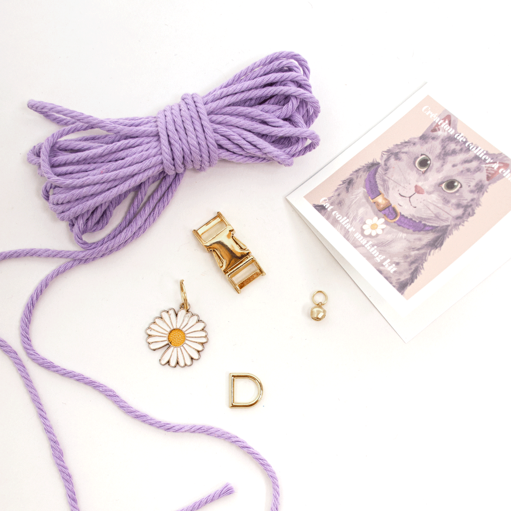 Cat Collar Making Set | Choose your color