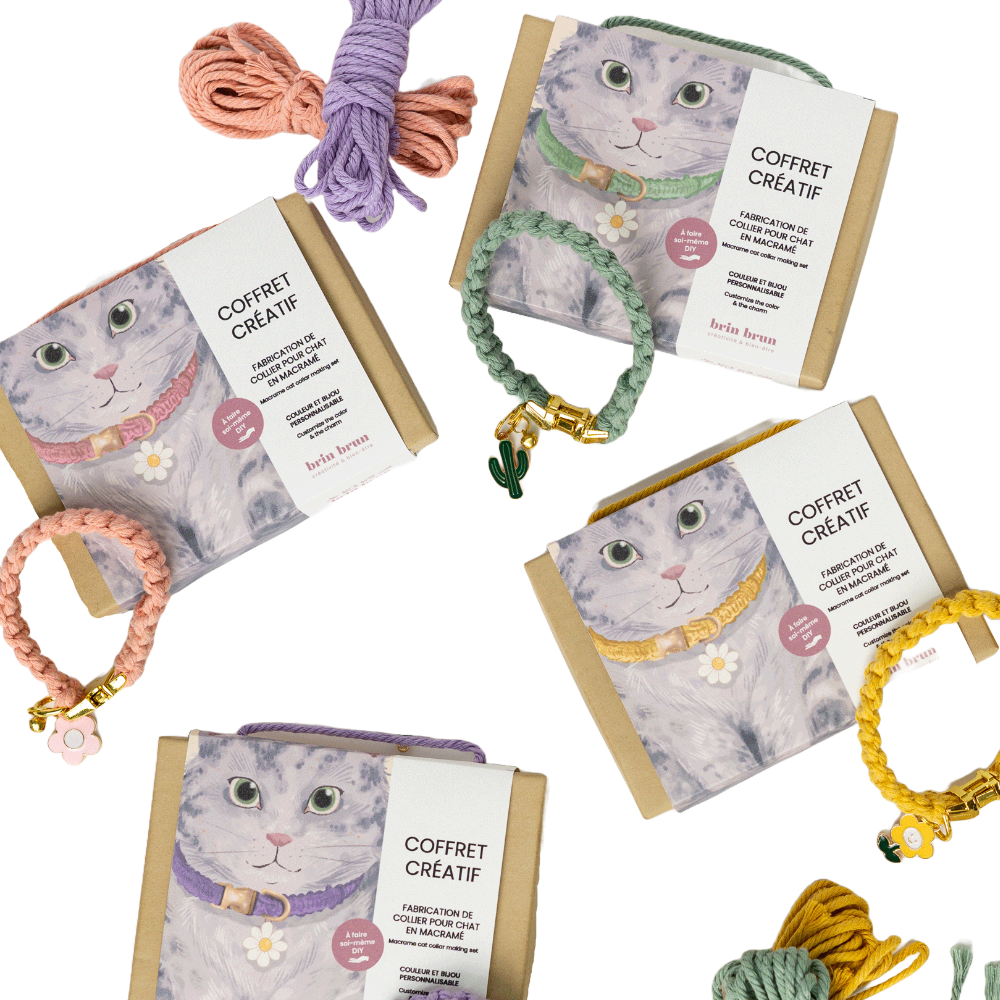 Cat Collar Making Set | Choose your color