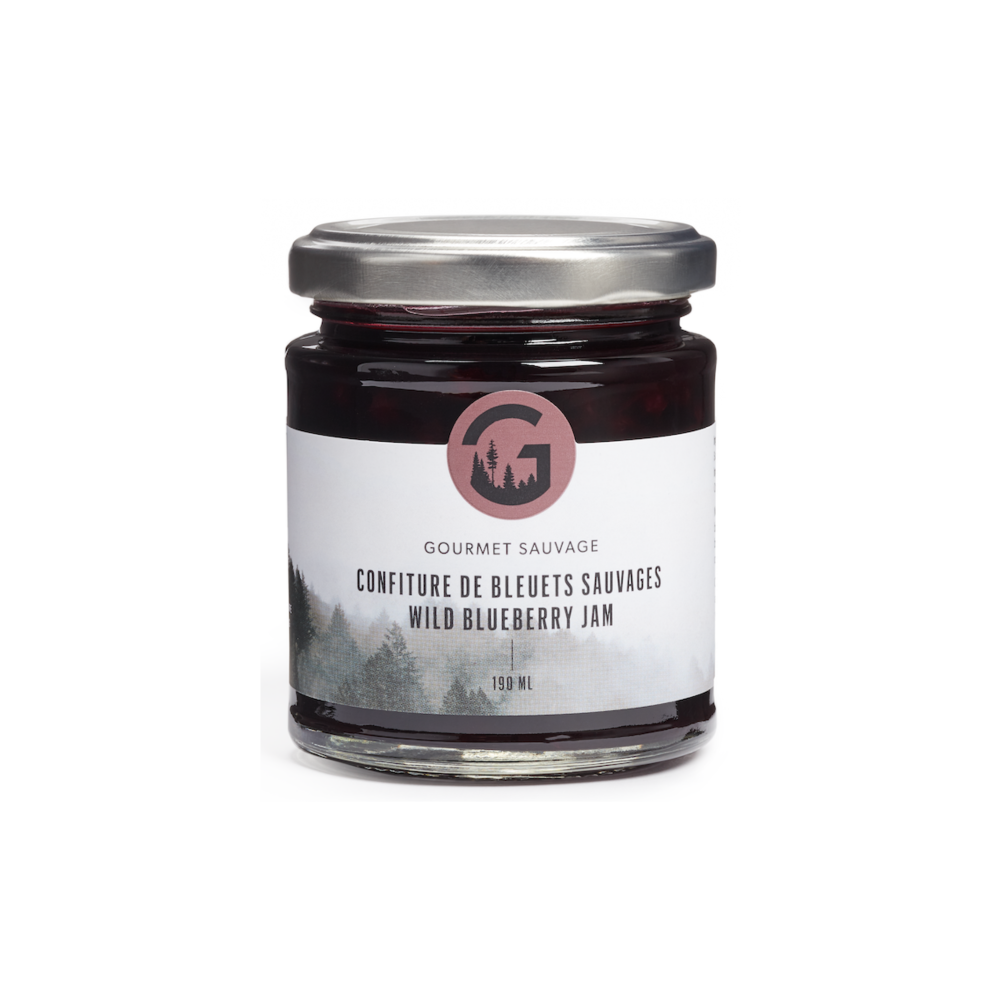 Confiture aux bleuets sauvages — Gourmet Sauvage