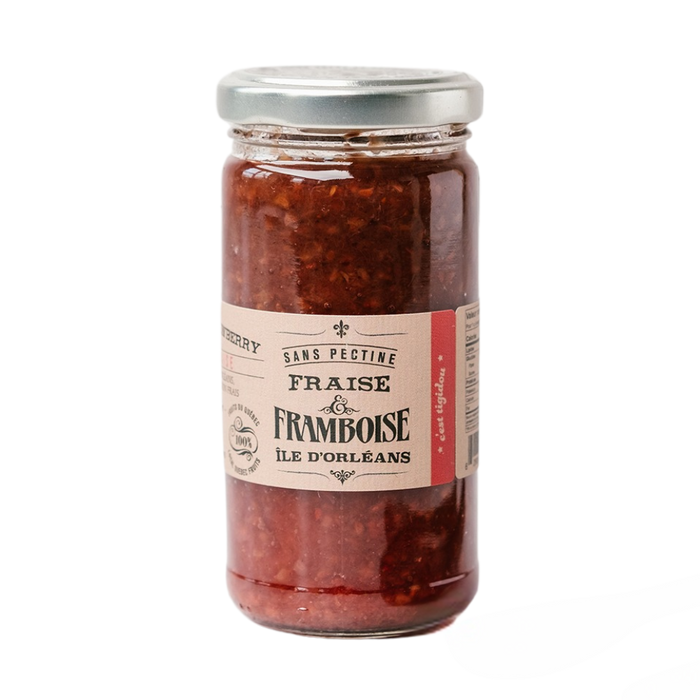 Confiture fraise framboise
