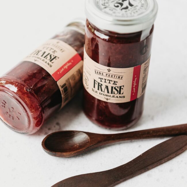 Confiture tite fraise de l'Île