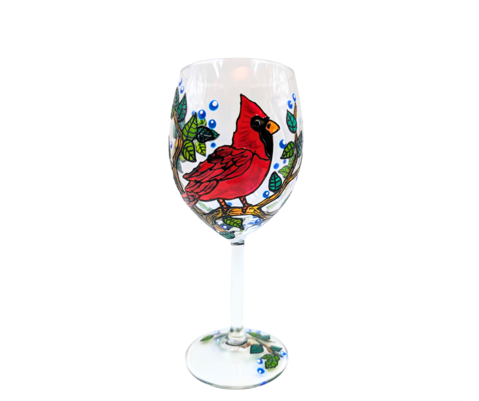 Coupe à vin cardinal