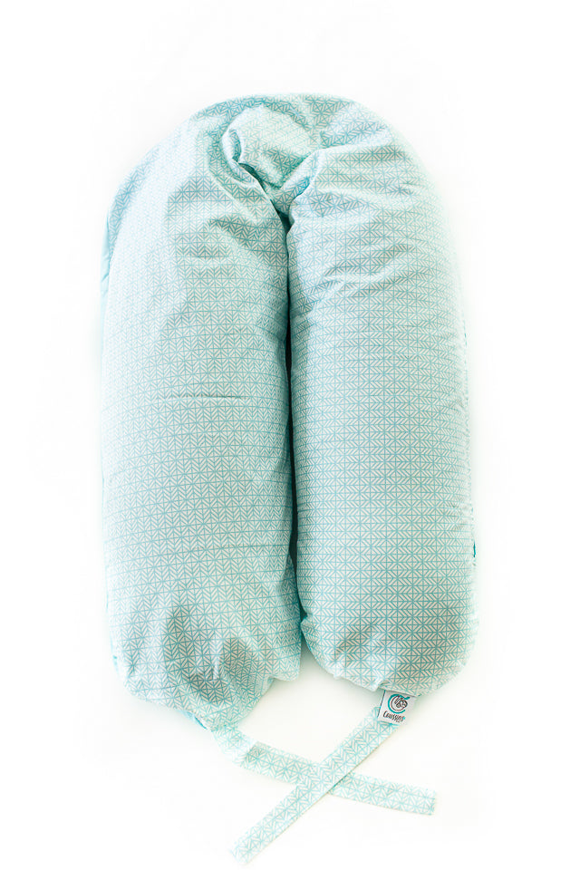 Coussin Diamants Bleus