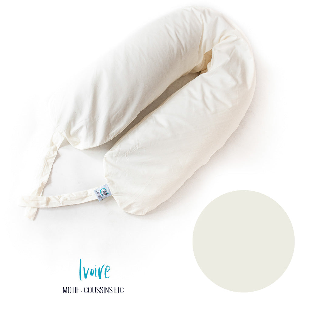 Coussin Ivoire