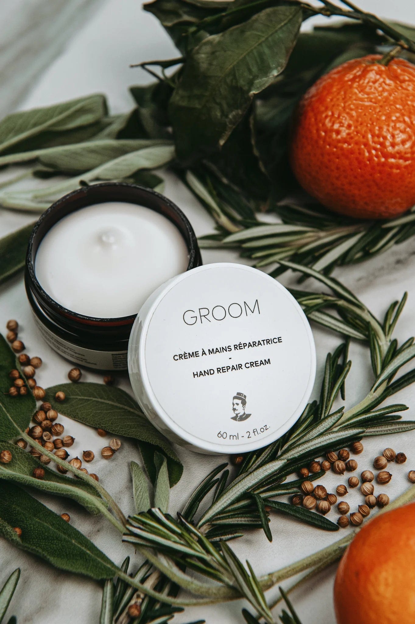 Crème réparatrice pour les mains