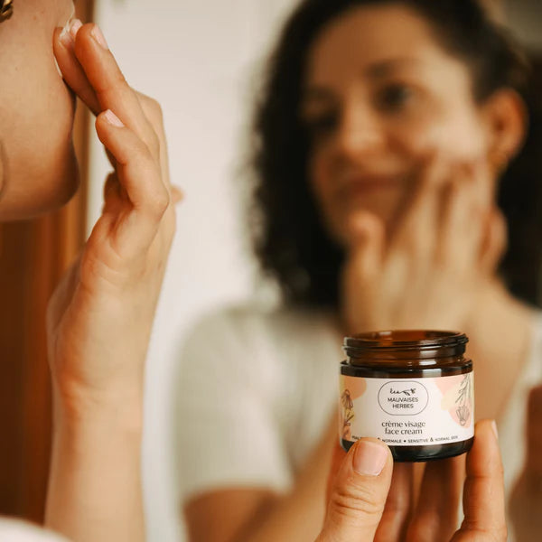Crème visage Camomille - peau sensible et normale