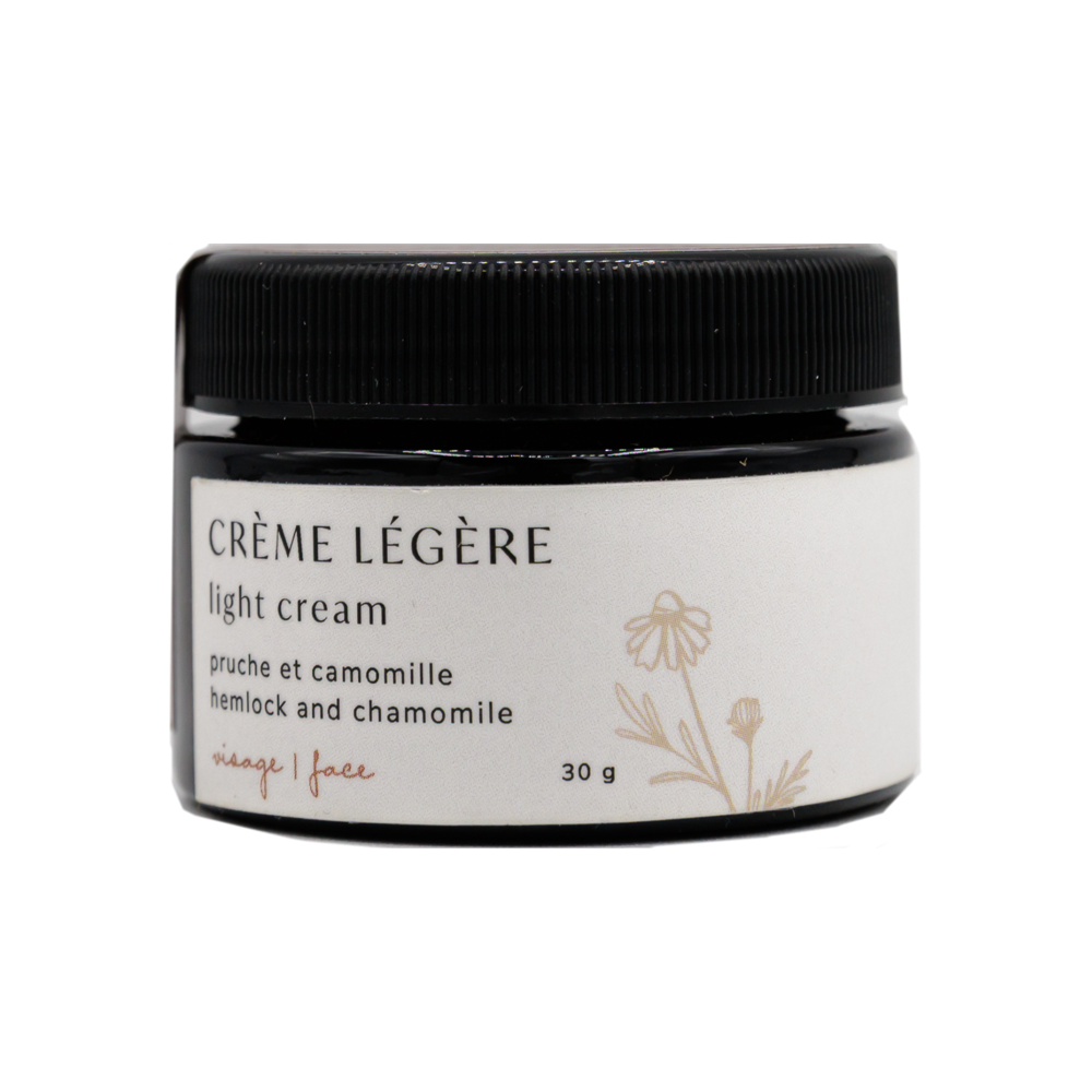 Light face cream - Hemlock and chamomile