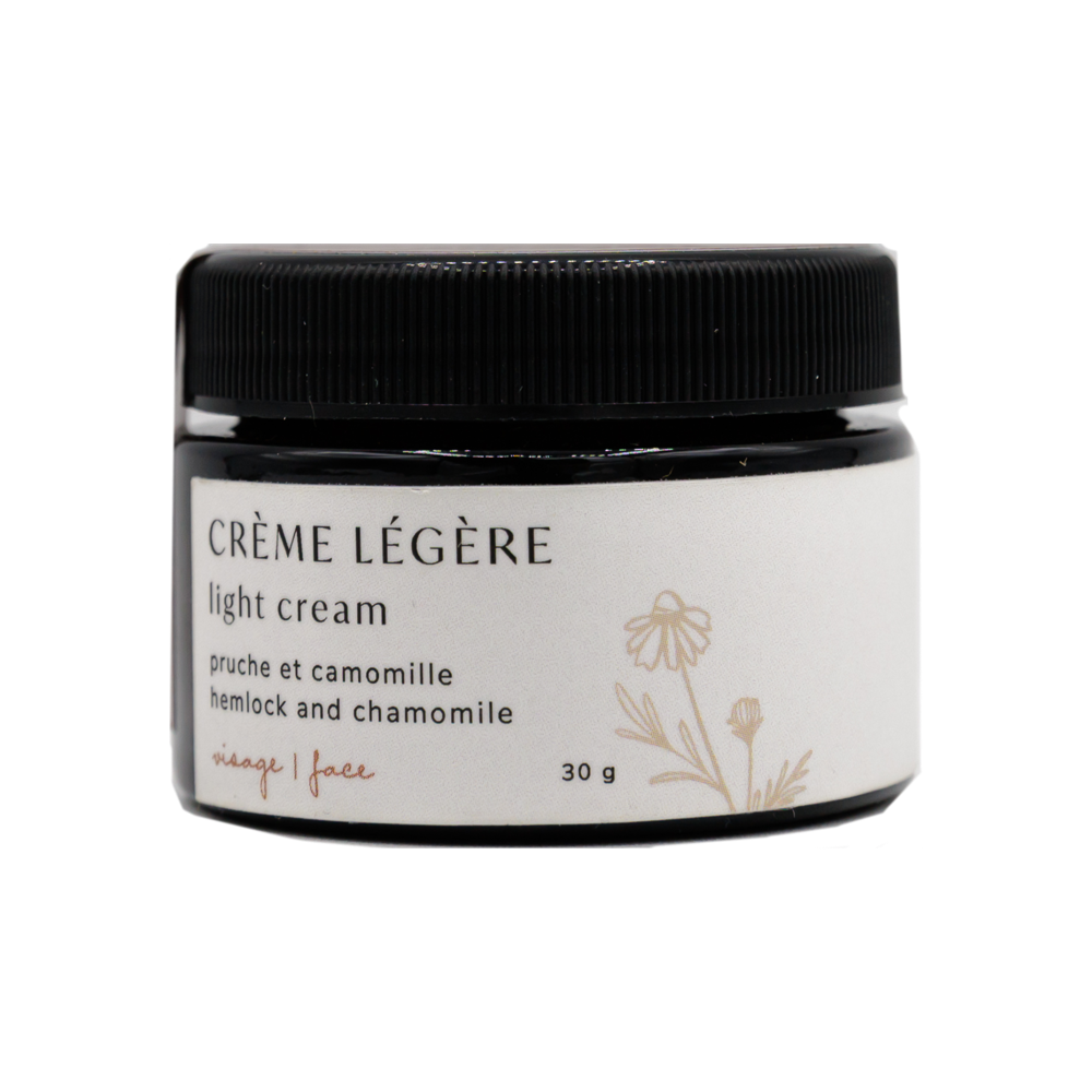 Crème légère visage  - Pruche et camomille