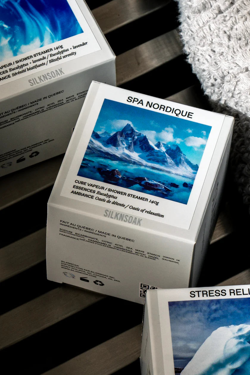 Cube vapeur pour la douche - Spa nordique