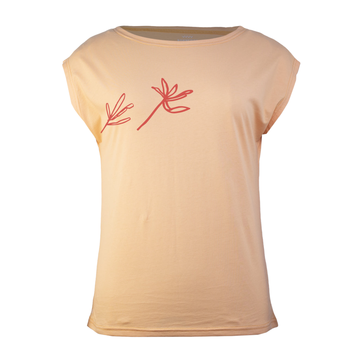 T-Shirt Femme Abricot - Asclepias - BONNETIER