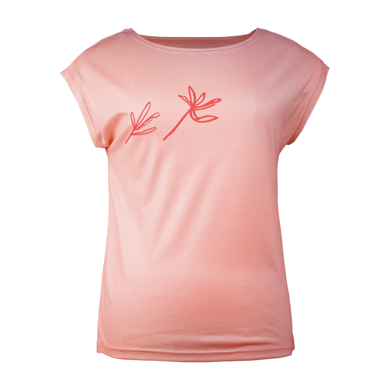 T-Shirt Mérinos Femme Pêche Ultra Léger - Asclepias - BONNETIER
