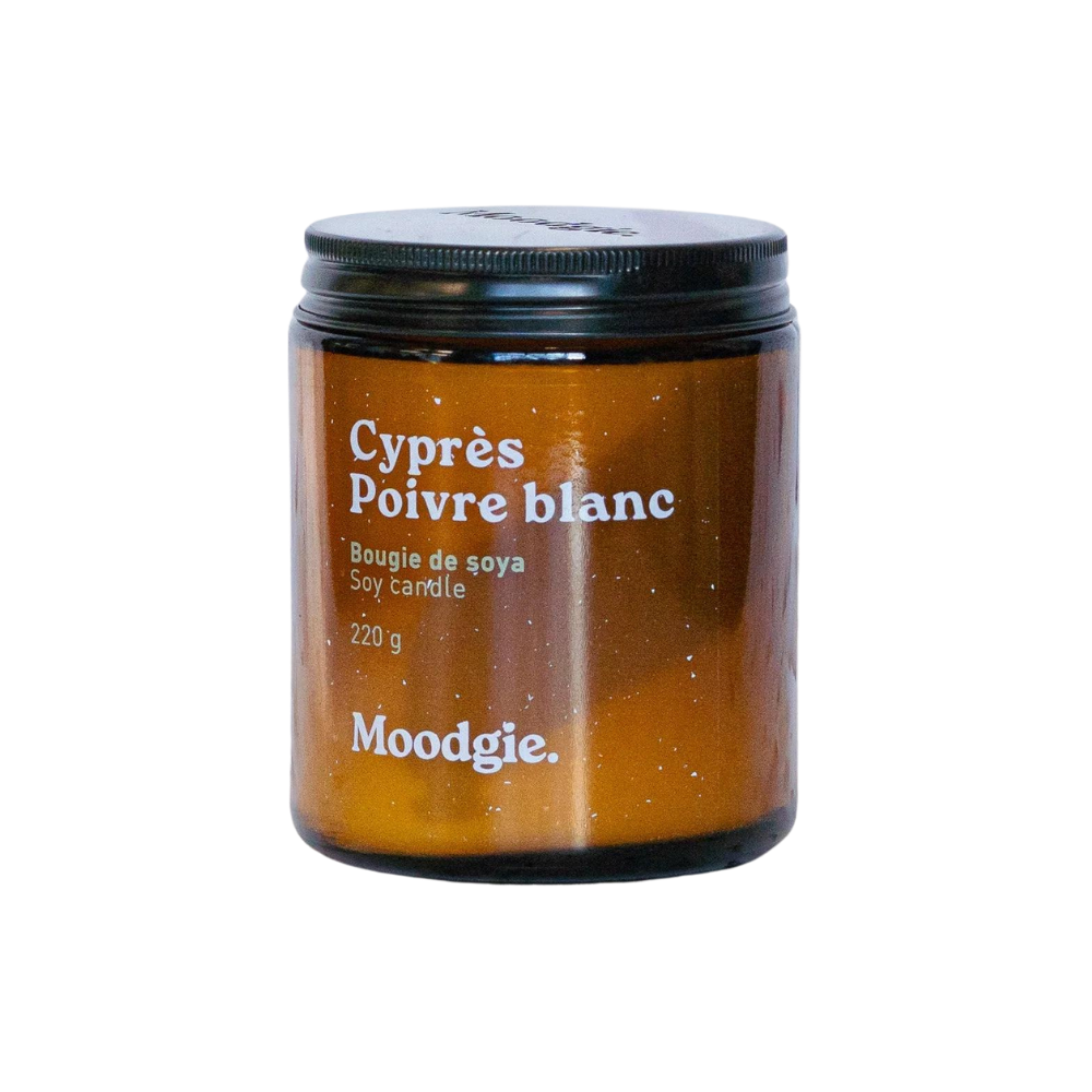 Candle - Cypress and white pepper