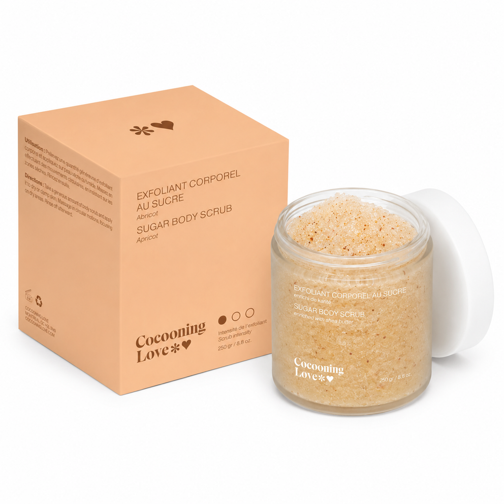 Exfoliant corps au sucre - Abricot