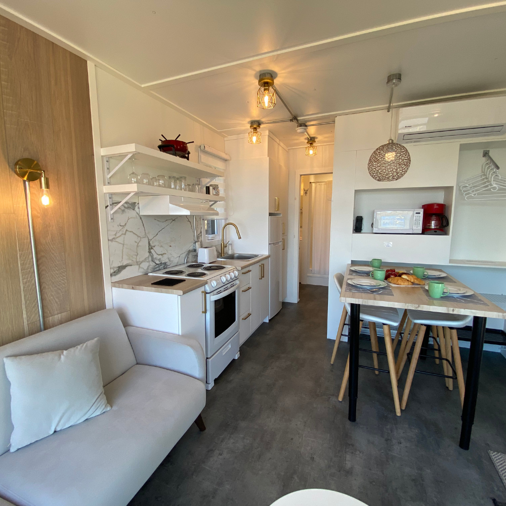 Deux nuits en Coolbox au Mont Adstock pour 1 à 4 personnes - Coolbox