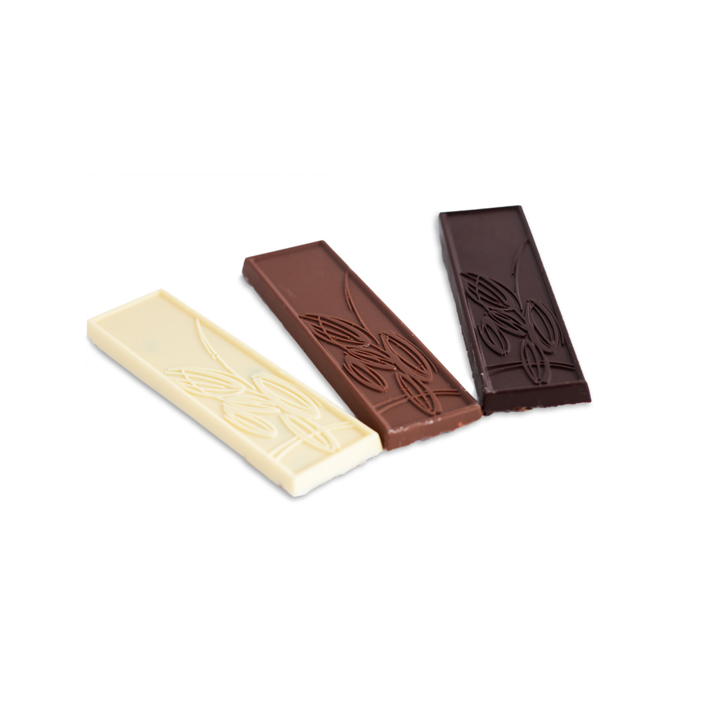 Tablettes de chocolat garnies