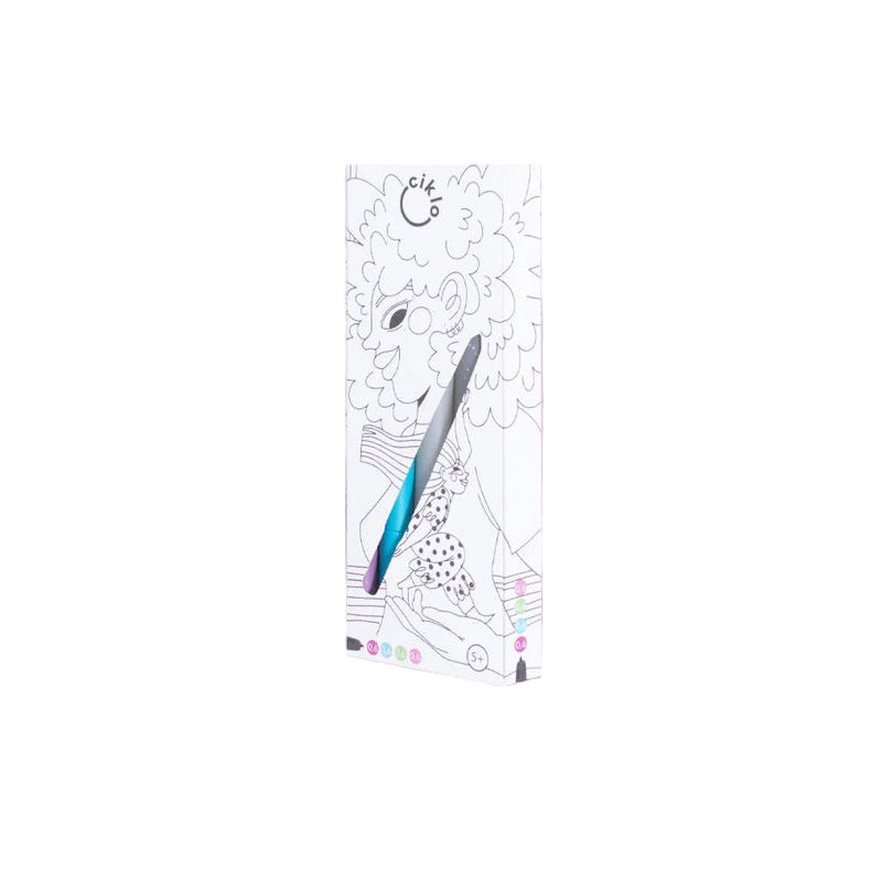 Boîte de 4 stylos - Couleurs spéciales