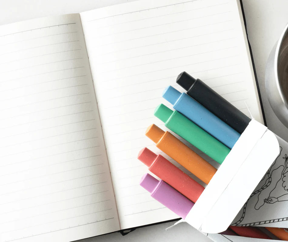 Boîte de 6 stylos - Couleurs de base