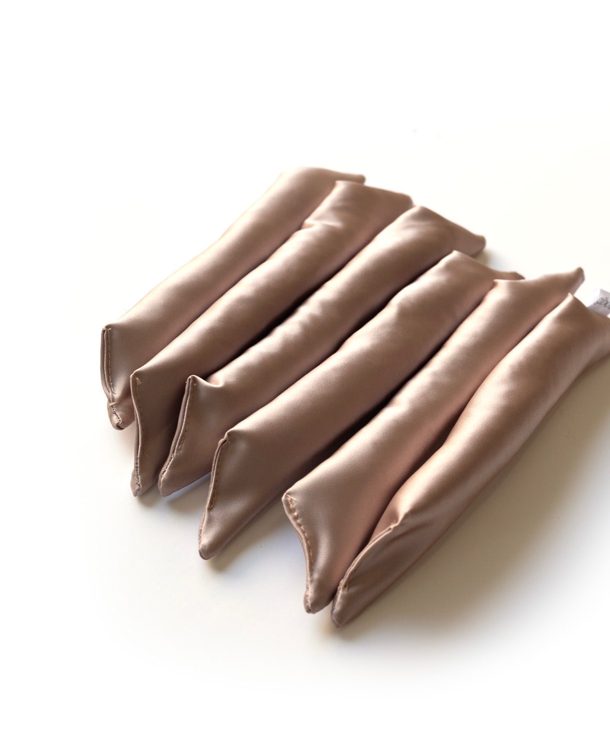 Ensemble de 6 mini rouleaux pour boucles sans chaleur (stock)