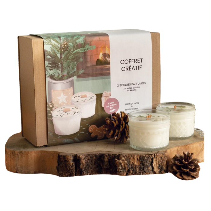 Ensemble de fabrication de bougies - Hiver