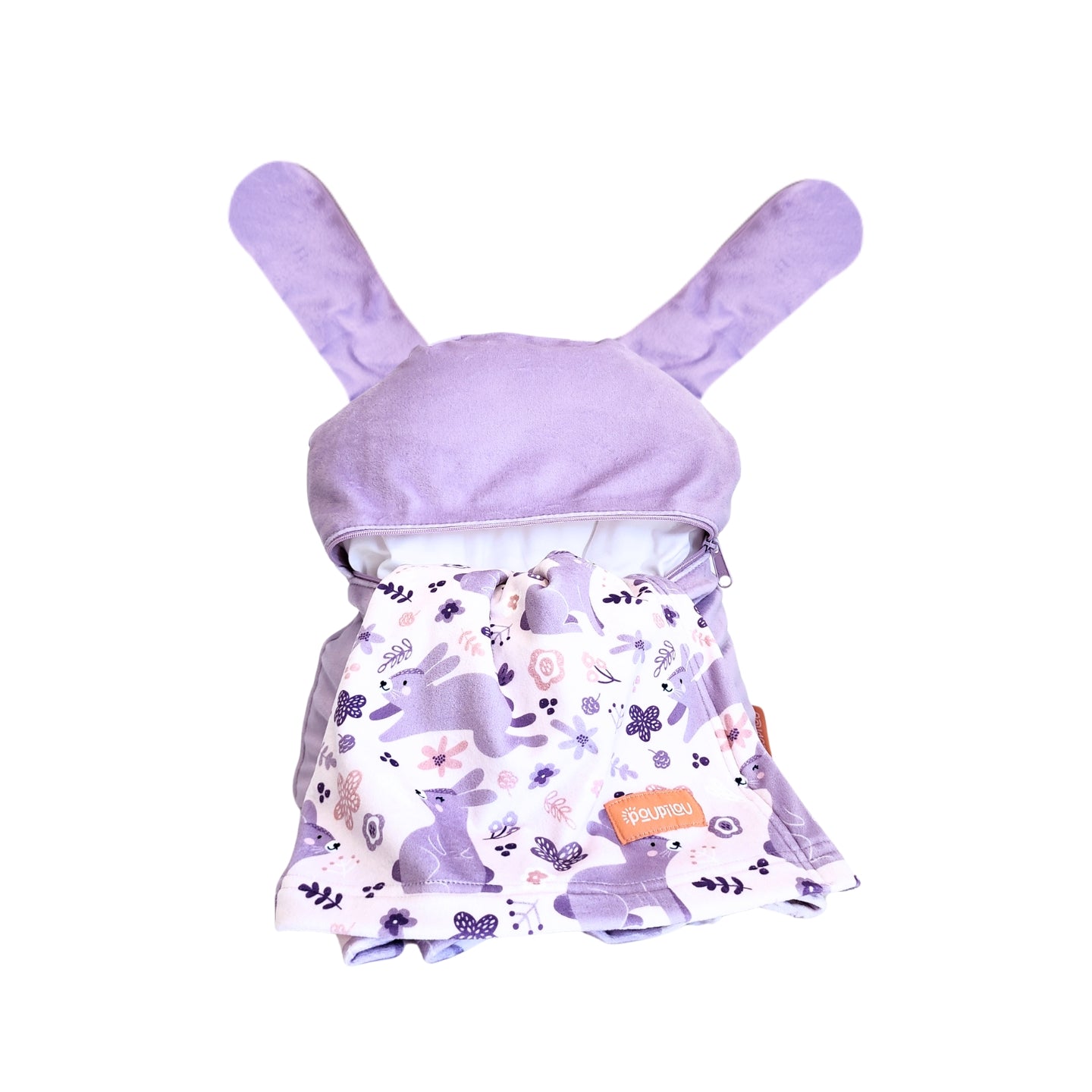 Ensemble Peluche Couverture 3 en 1- Lapin