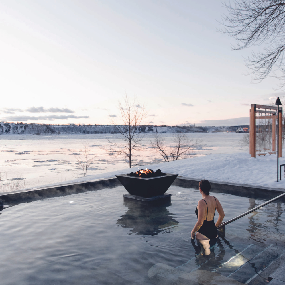 Expérience thermale pour 1 personne - Strøm spa nordique Vieux-Québec