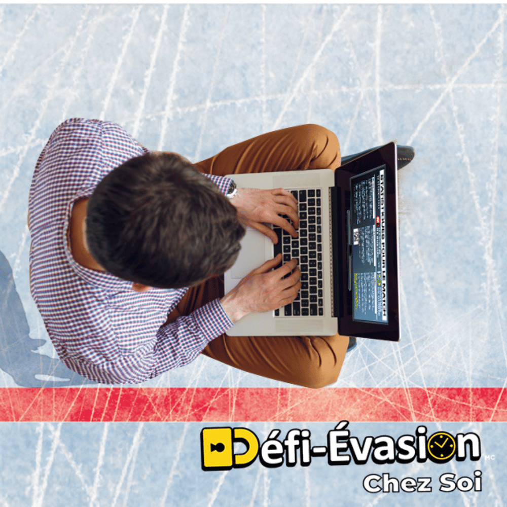 Activité de jeu d'évasion en ligne pour 2 personnes - Défi-Évasion Chez Soi
