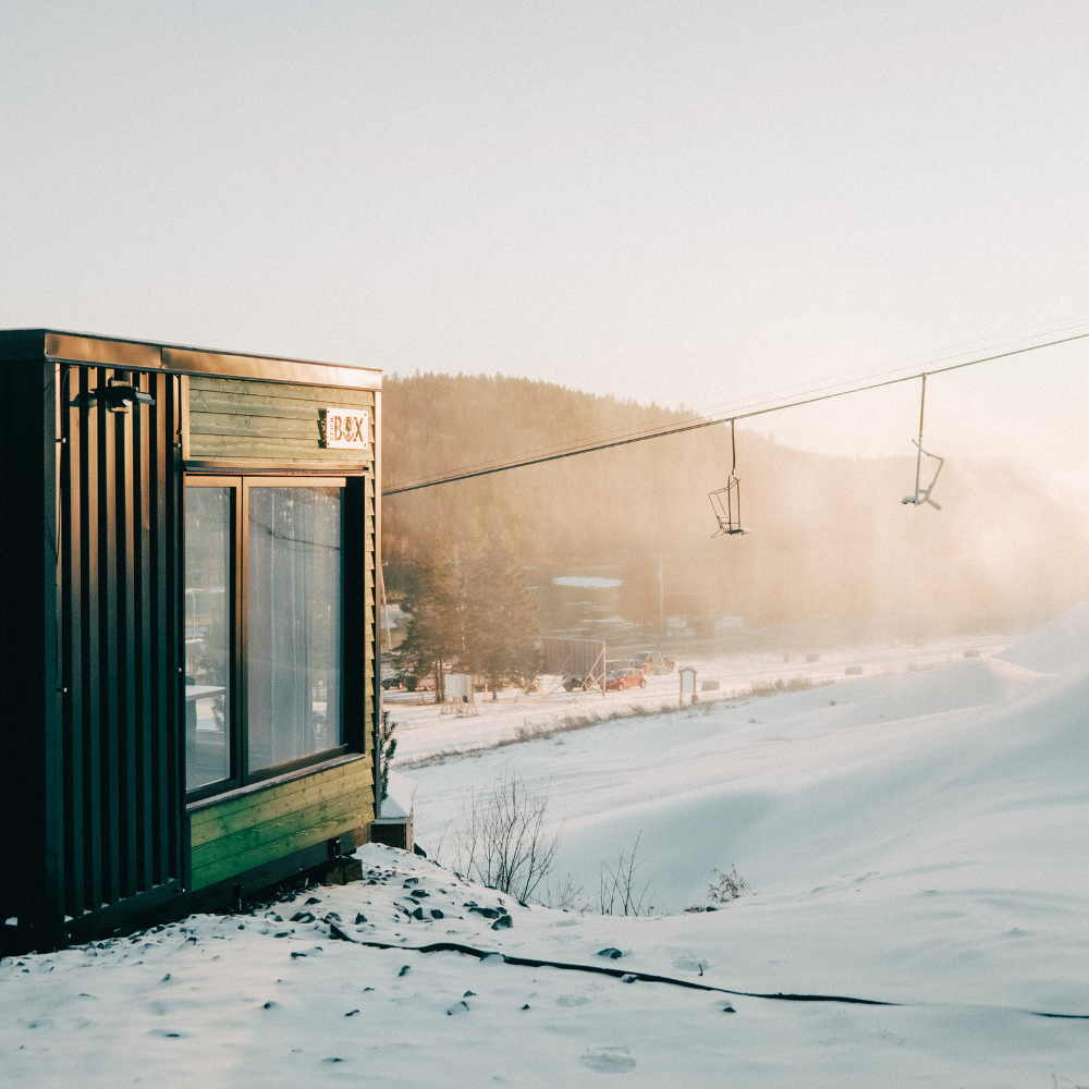 Nuitée en Coolbox au Mont Adstock pour 1 à 4 personnes - Coolbox