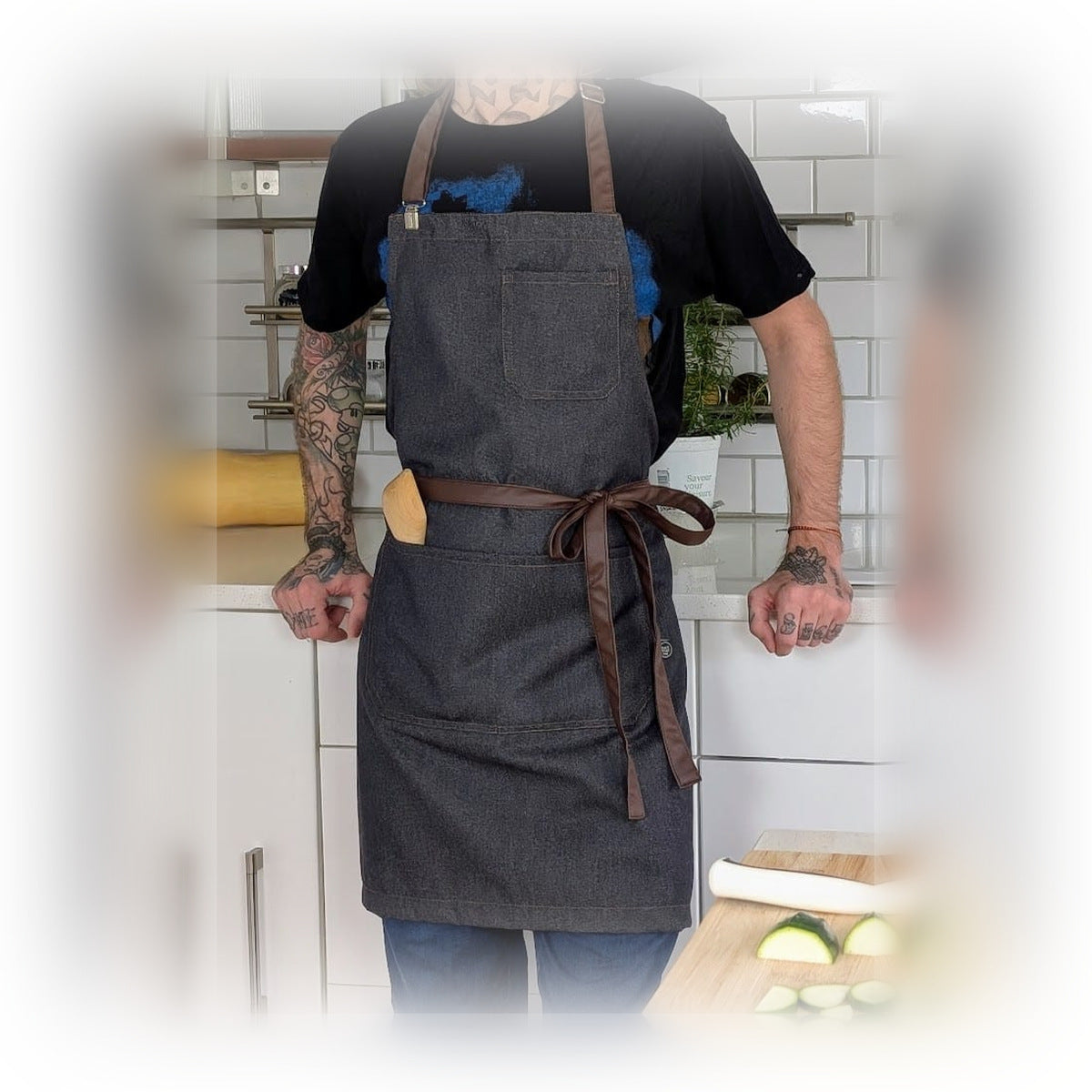 TABLIERS HOMME EN DENIM