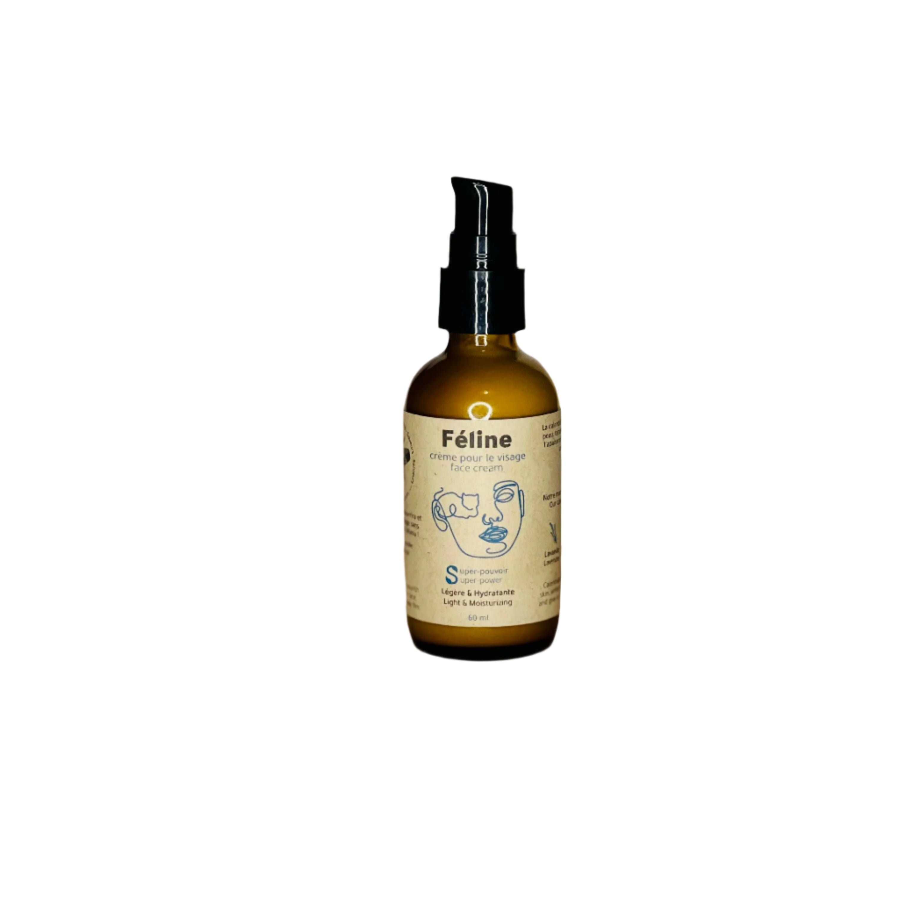 Féline - Crème végane et soyeuse pour le visage