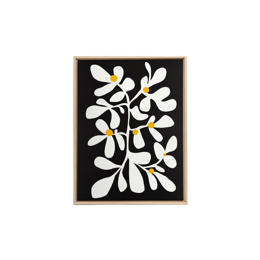 Fleurs - Noir