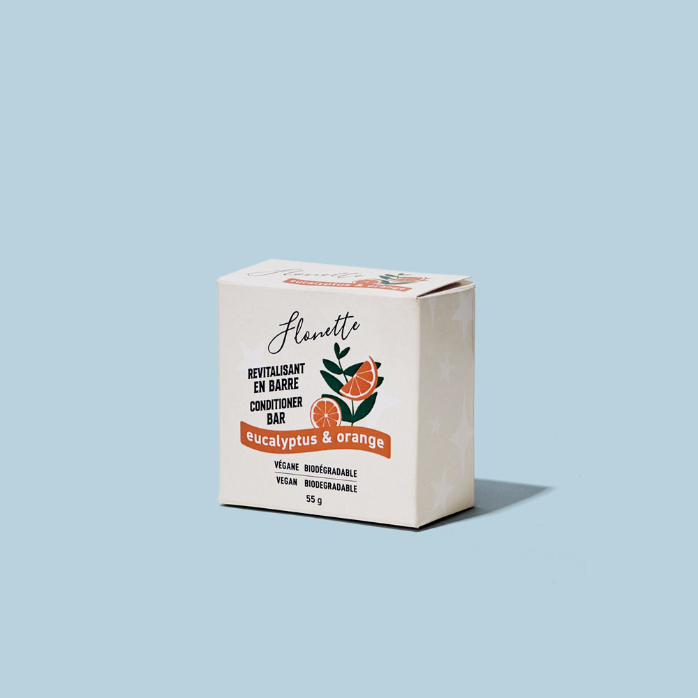 Revitalisant en barre - eucalyptus et orange