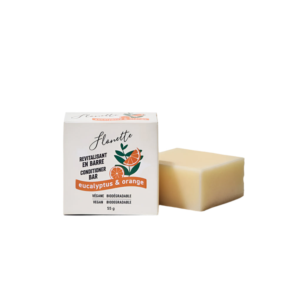 Revitalisant en barre - eucalyptus et orange