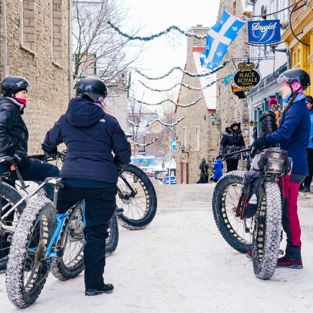 Activité de fat bike pour 2 personnes - Tuque & bicycle expériences