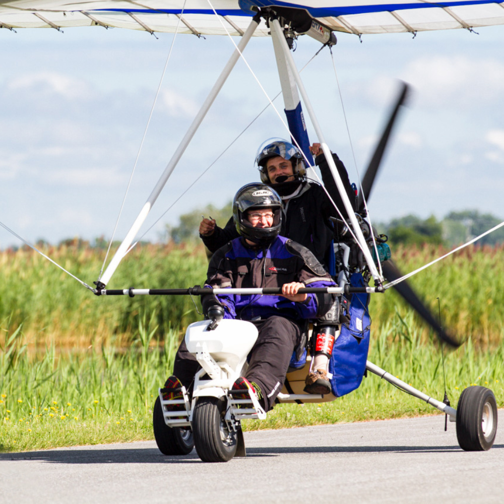 Vol en deltaplane motorisé pour 1 personne - Aviation Rou-Air