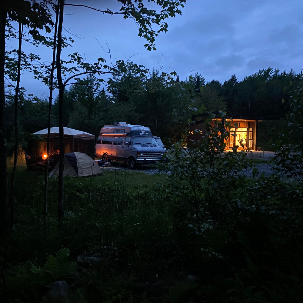 Un crédit pour un séjour de camping pour 2 personnes - Laö Cabines